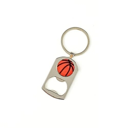 ARFUKA Flaschenöffner Schlüsselanhänger Kapselheber Basketball Taschenschlüsselanhänger Klein Bieröffner Schlüsselring Keychain - 1