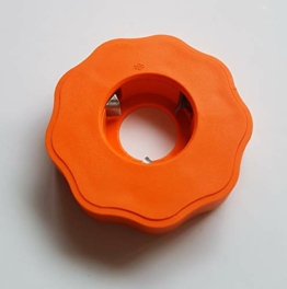 EasyDrehfix Flaschenöffner Aufschraubhilfe Öffnungshilfe Senioren (Orange) - 1