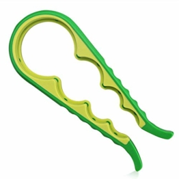 EASYGRIP Seniorenhilfe Dosenöffner Flaschenöffner, Flaschenöffner Küchenhelfer für schwache Hände, Arthritis, alte Frauen, Oma und Opa (grün) - 1
