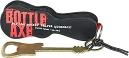Flaschenöffner 'Bottle Axe' bronze: Kronkorkenöffner in E-Gitarrenform - 1