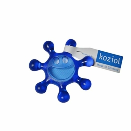 Koziol Sunny, transparent Blau Drehverschlussöffner, Kunststoff, Oliv, 71x71x15 cm - 1