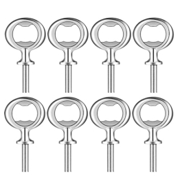 Perezy 8 StüCke FlaschenöFfner Satz Metall FlaschenöFfner DIY Handwerk Bier FlaschenöFfner Rohling FlaschenöFfner - 1